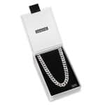 Flat Cuban Link Diamond Cut Chain 10mm 1