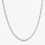 Flat Cuban Link Diamond Cut Chain 5mm