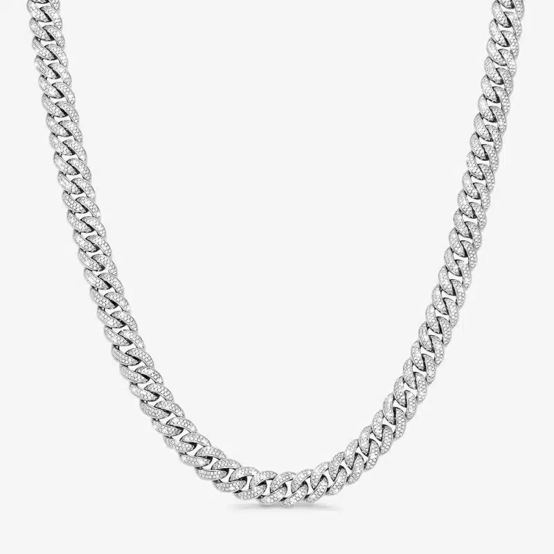 Iced out Cuban Link Chain 11.7mm