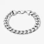 Miami Cuban Link Bracelet with Lobster Clasp 12mm