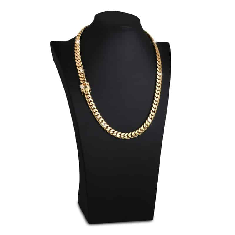 Premium Handmade Cuban Link Chain Gold 10mm