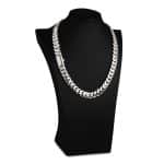 Premium Handmade Cuban Link Chain Silver 15mm