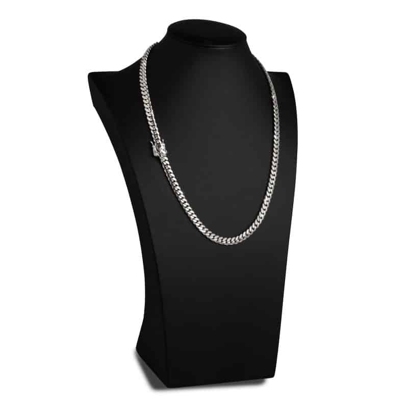 Premium Handmade Cuban Link Chain Silver 7mm