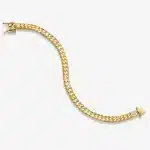 Premium Handmade In Miami Cuban Link Bracelet Gold Finish 7mm