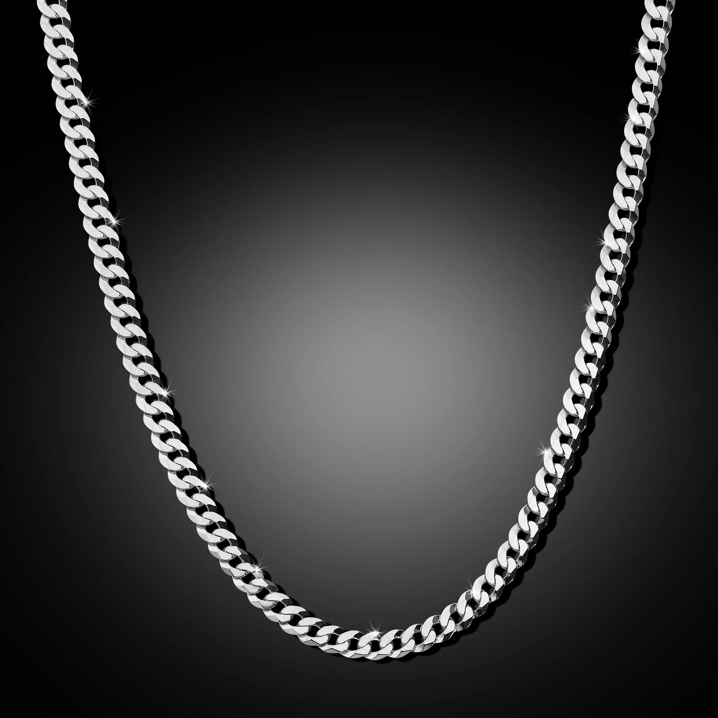 Flat Cuban Link Chains