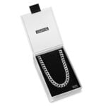 10mm Flat Cuban Link Diamond Cut Chain c