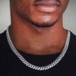 10mm Iced Out Cuban Link Chain b