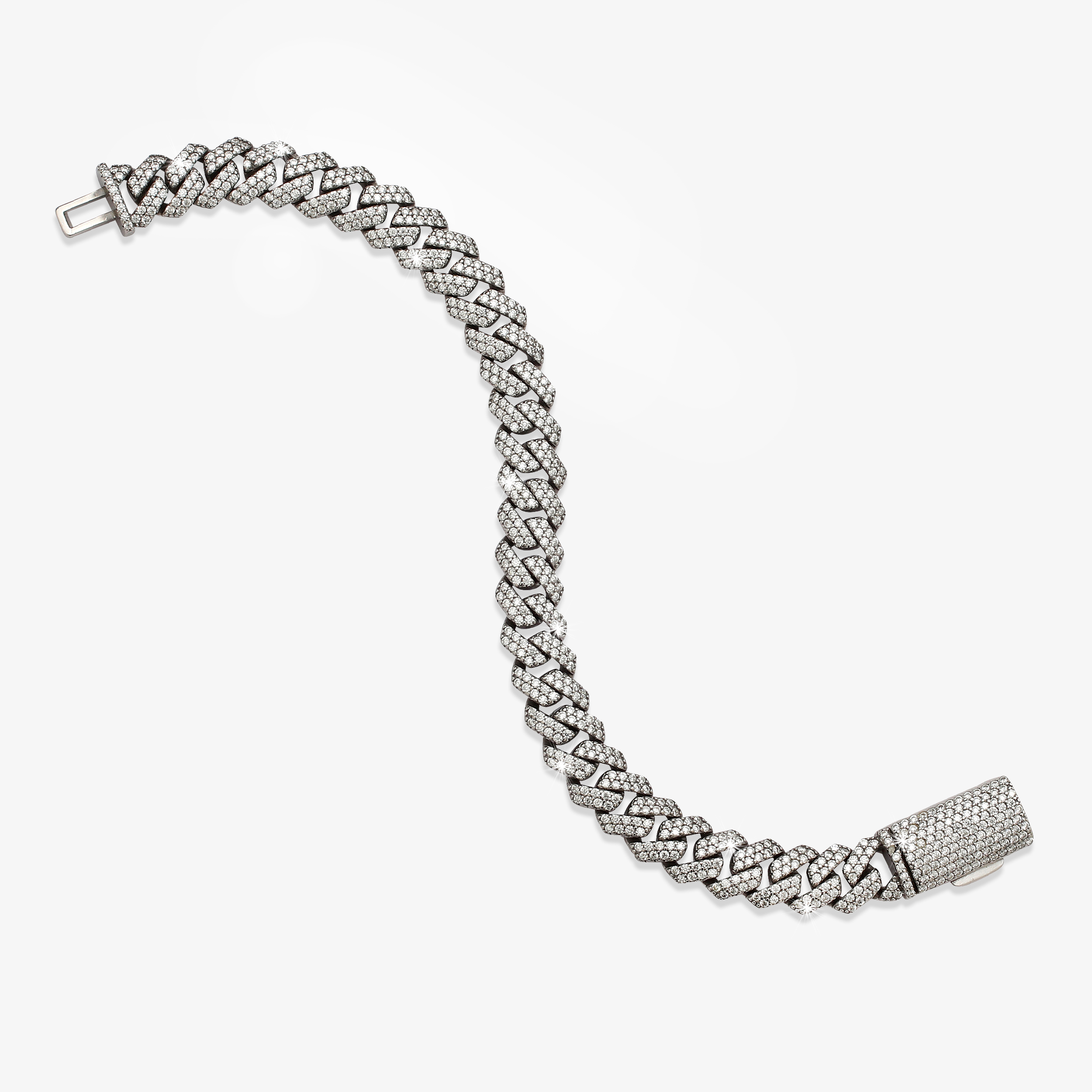 10mm-Iced-out-Cuban-Link-Bracelet-d 10mm Iced out Cuban Link Bracelet d