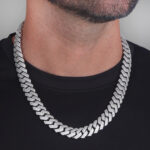 15mm Iced Out Cuban Link Chain b