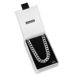 16mm Flat Cuban Link Diamond Cut Chain d