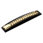 20mm Premium Cuban Link Snap Clasp Bracelet yellow gold d