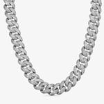 23mm Iced Out Cuban Link Chain - a