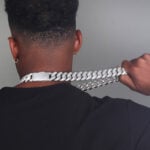 23mm Iced Out Cuban Link Chain c