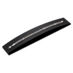 5mm Flat Cuban Link Bracelet Rhodium e