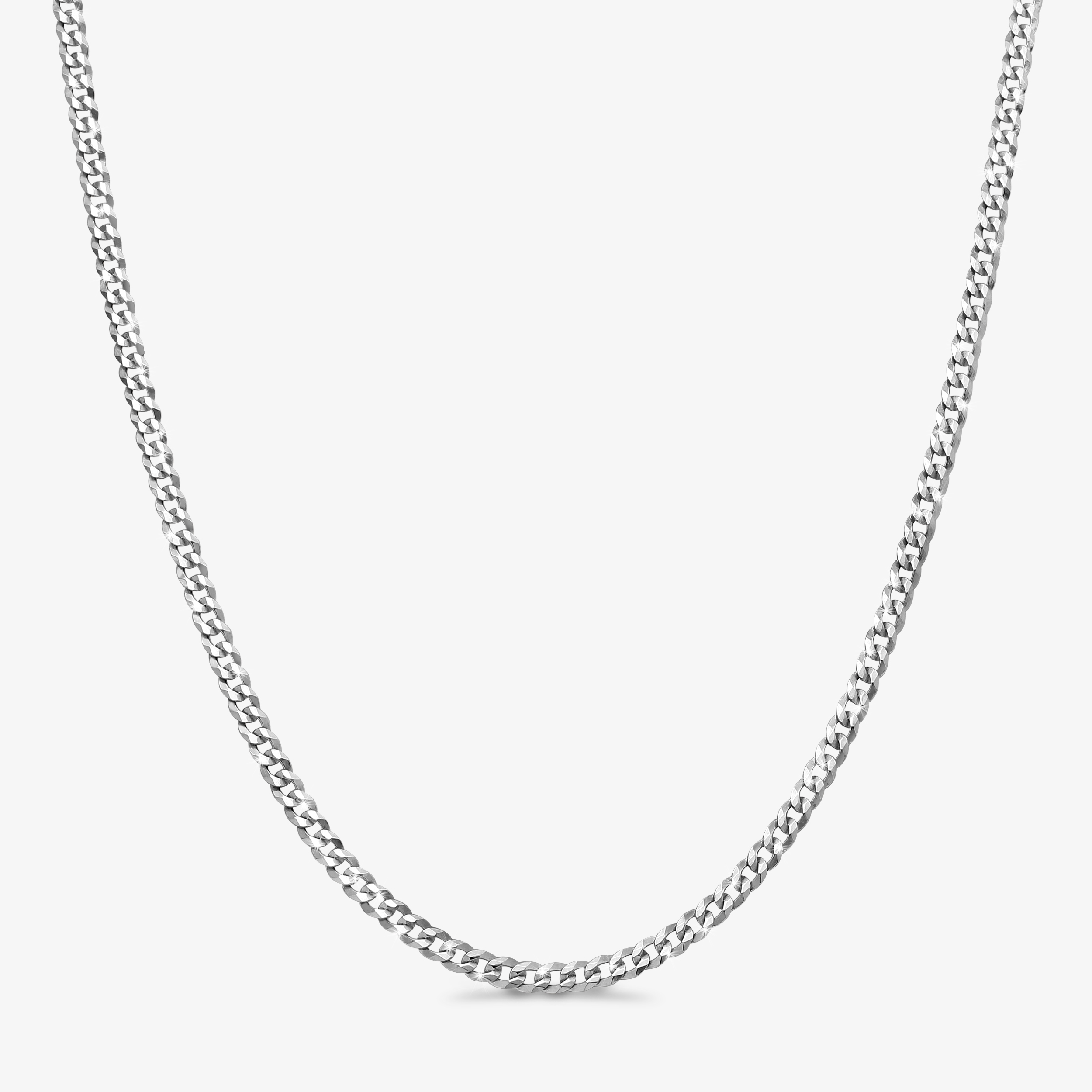 5mm-Flat-Cuban-Link-Chain-Rhodium-a1 5mm Flat Cuban Link Chain Rhodium - a1