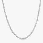 5mm cuban link chain Flat diamond - a