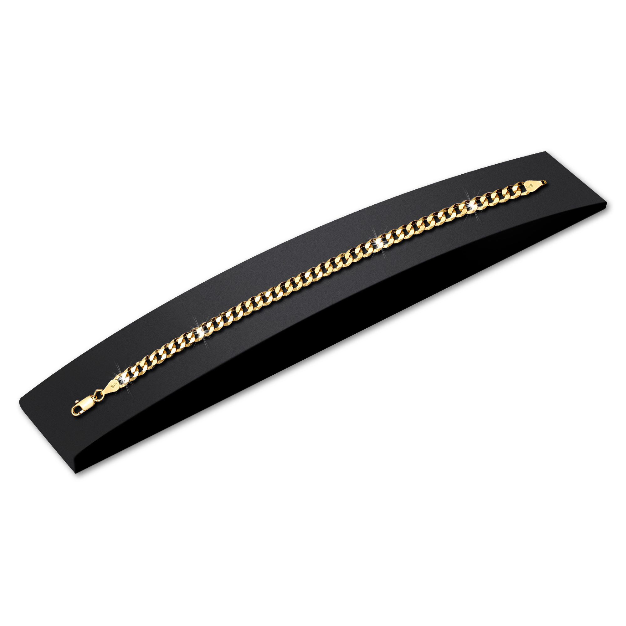 5mm-flat-cuban-link-bracelet-yellow-gold-e 5mm flat cuban link bracelet yellow gold e