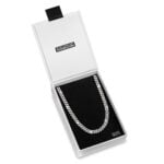 6mm Iced Out Cuban Link Chain e