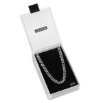7mm Flat Cuban Link Diamond Cut Chain e