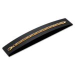 7mm Miami cuban lobster clasp bracelet yellow gold e