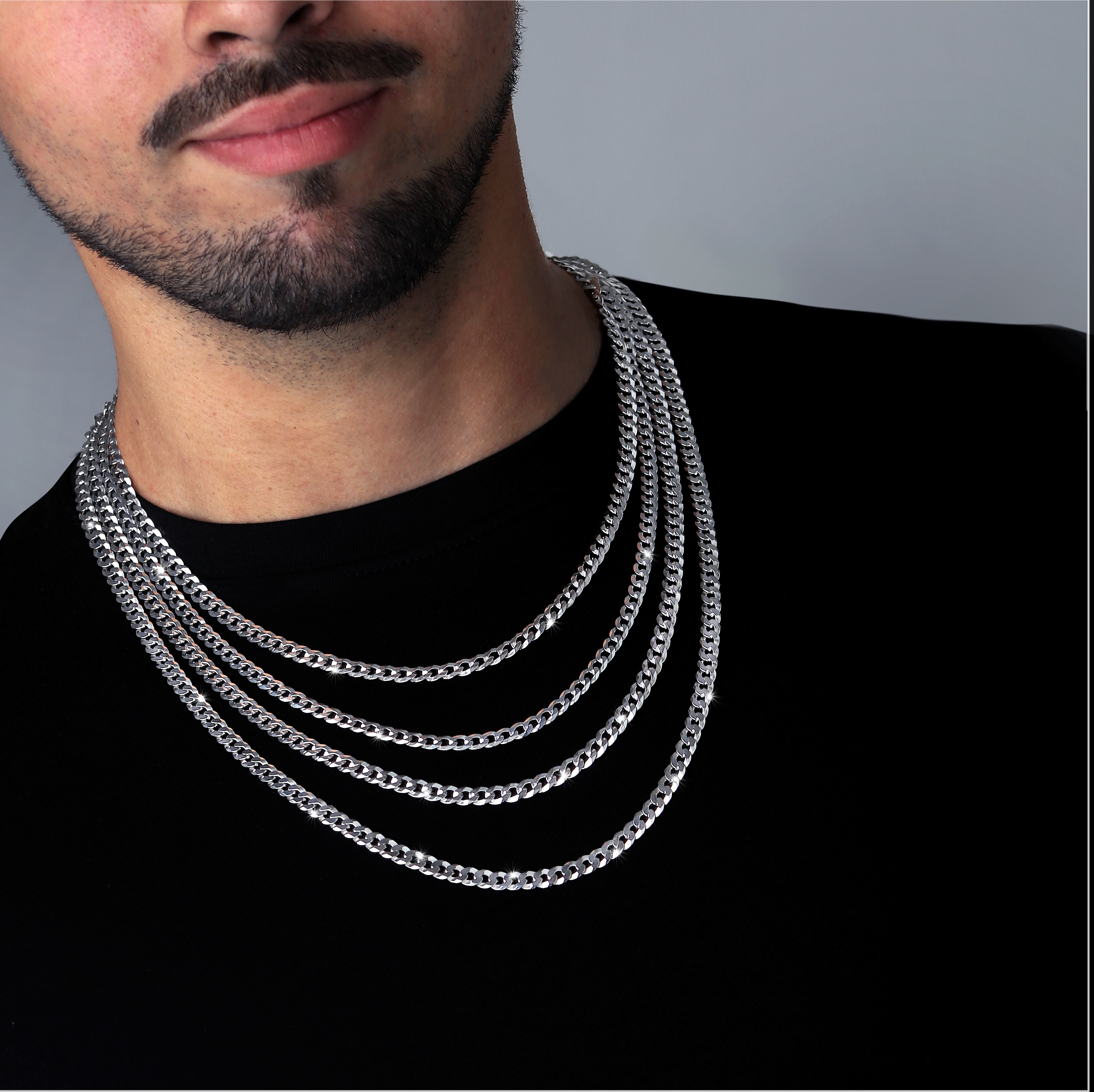 925 Silver Cuban Chain 1